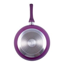 Load image into Gallery viewer, Royal Velvet 24 cm Aluminium Non-stick Wok With Lid, 2.7 L, Purple