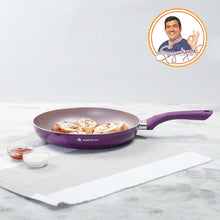 Load image into Gallery viewer, Wonderchef Renewed Royal Velvet Non-Stick 26cm Fry Pan | Induction Bottom | Soft-Touch Handle | Virgin Grade Aluminium | PFOA &amp; Heavy Metals Free | 3mm thick | 2.1 litres | 1 Year Warranty