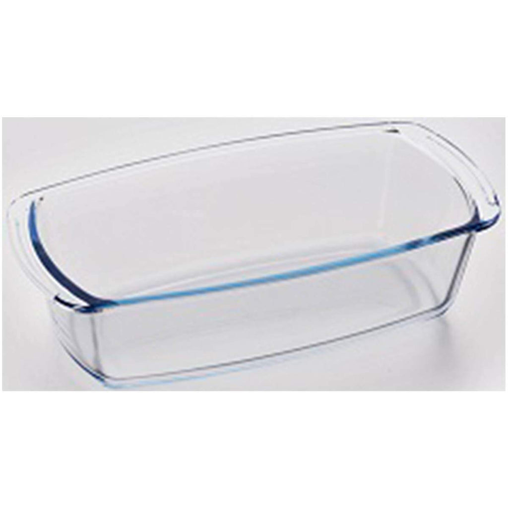 Sassy Glass Baking Loaf Dish, Microwave safe - 1800ml