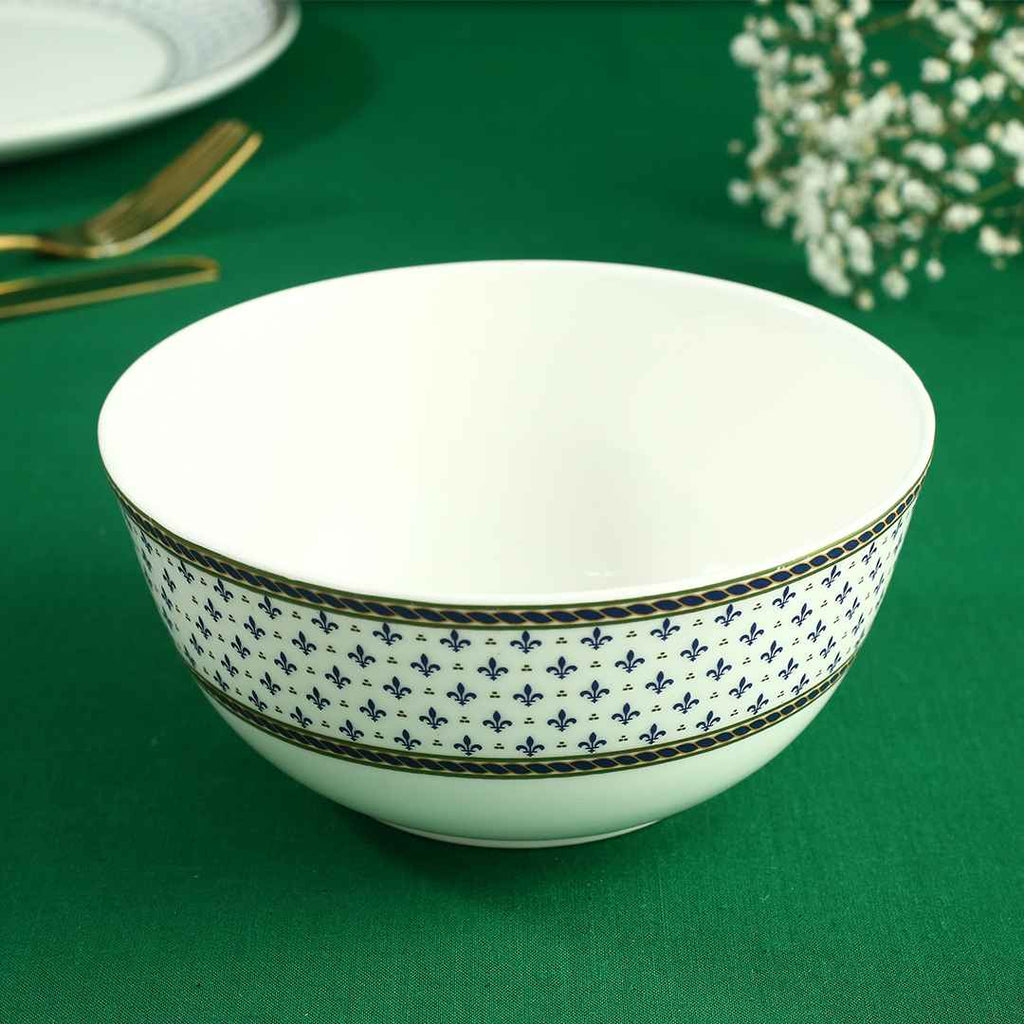 Sicilia Fine Bone China 6" Serving Bowl - Royal Blue - 1 Pc