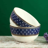 Sicilia Fine Bone China Katori - Royal Blue - Set of 2 Pcs