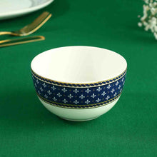 Load image into Gallery viewer, Sicilia Fine Bone China Katori - Royal Blue - Set of 2 Pcs