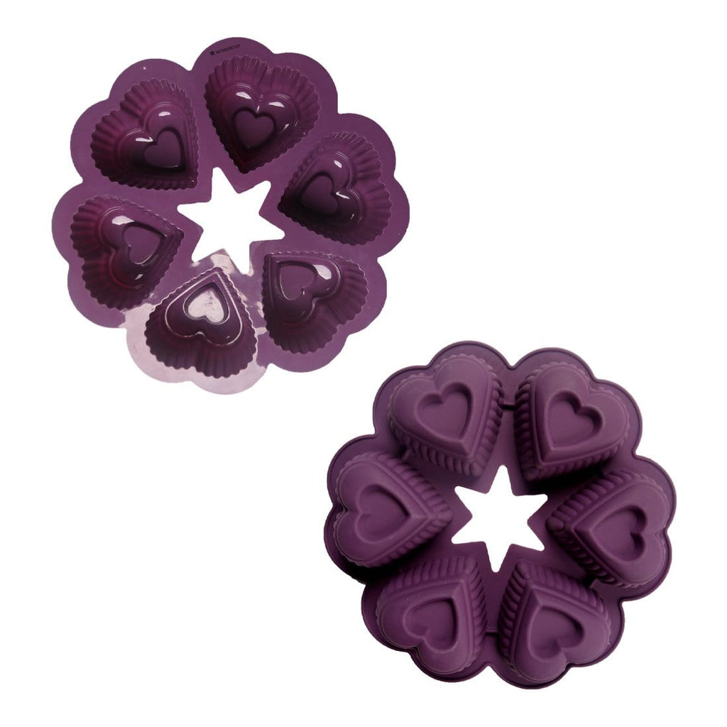 Silicon Heart shaped Chocolate Mould