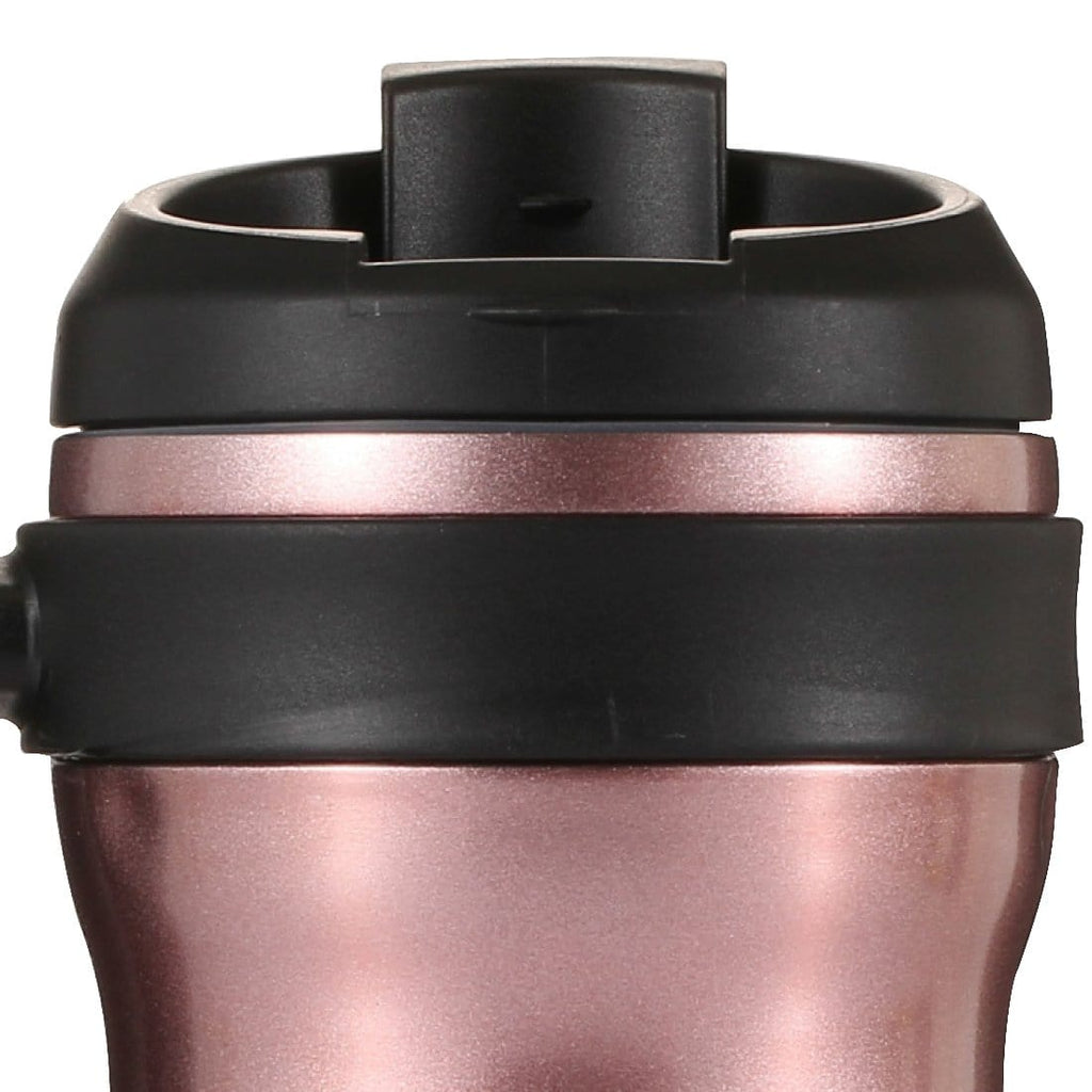 Stainless Steel Hot and Cold Coffee Mug With Handle 350Ml, Rose Champagne