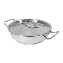 Load image into Gallery viewer, Stanton Impact Bottom Stainless Steel Kadhai with SS Lid - 20 cm,1.5L, 2.6 mm