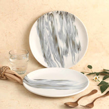 Load image into Gallery viewer, Teramo Stoneware 11&quot; Dinner Plate - Marble White (Set of 2)