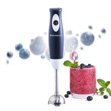 Load image into Gallery viewer, Ultima Plus Electric Hand Blender | Portable I Easy Control Grip | Hot &amp; Cold Blending | 300W Powerful Motor | Single Push Button Operation | Sharp Food Grade Anti Rust Stainless Steel Blades | Detachable stem | 2 Year Warranty | Black