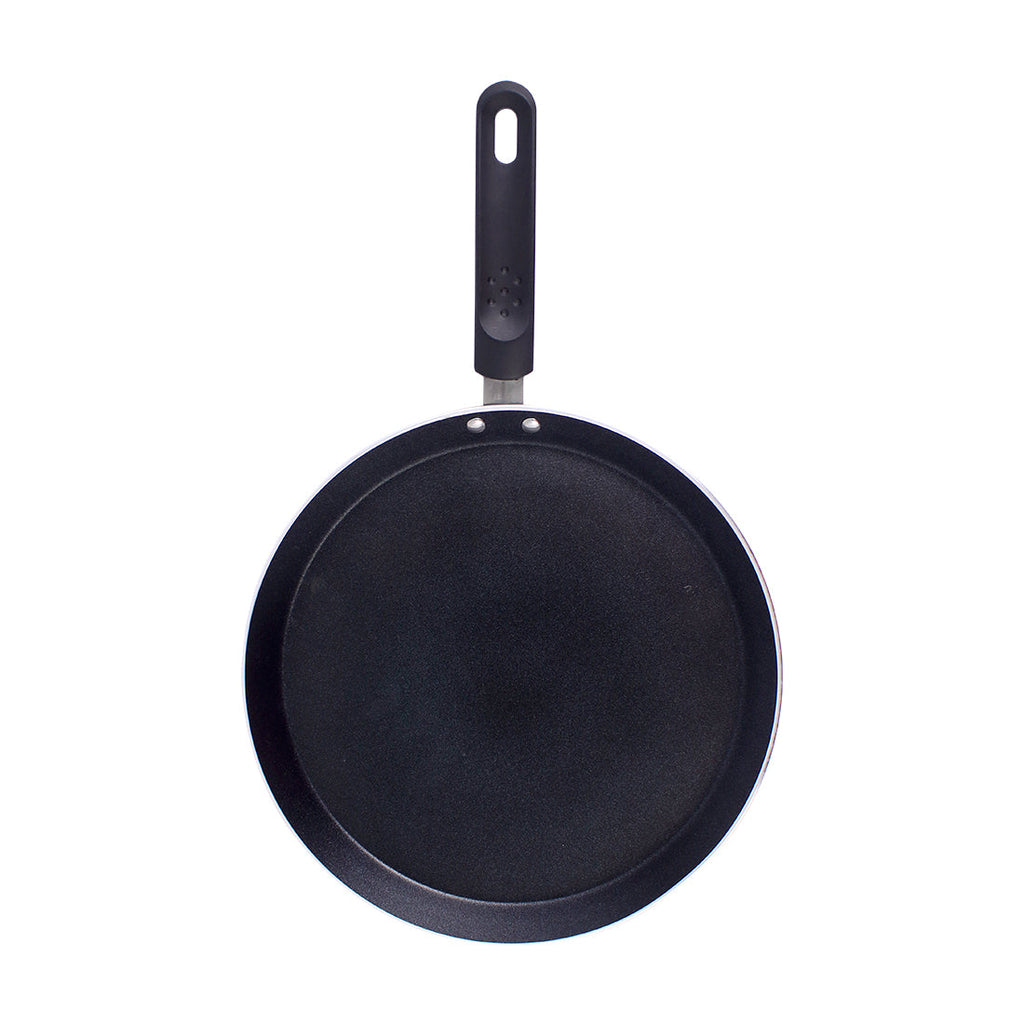 Ultra 28 cm Non-Stick Dosa Tawa | Soft Touch Handle | Pure Grade Aluminium | Non-Stick Tawa | 2.7mm | 2 Years Warranty | Black