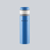 Uni-Bot, 500ml, Double Wall Stainless Steel Vacuum Insulated Hot and Cold Flask, Ultra Light, Spill and Leak Proof, 2 Years Warranty, Blue