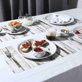 Valentina Printed - Stripes Placemat Set of 6