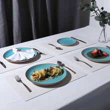 Load image into Gallery viewer, Valentina Reversible Diamond &amp; Textured Placemat Set of 6