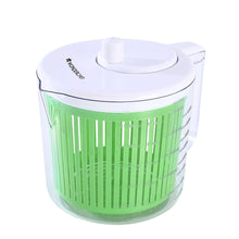 Load image into Gallery viewer, Vegetable Cleaner and Salad Spinner, Removes Excess Water and Pesticides, Cleans Vegetables Thoroughly, Use for Mixing Salad with Dressing, Food-grade Plastic, Transparent Body