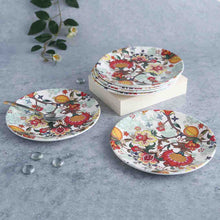 Load image into Gallery viewer, Venice 7&quot; Quarter Plate - Red (Set of 6)