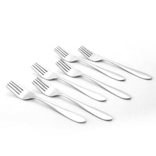 Load image into Gallery viewer, Venice Stainless Steel Fork Set of 6 | Classic Design and Gloss Finish | 100% Foor-grade Stainless Steel | Non-corrosive and sturdy | Unbreakable | Easy to Clean