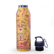 Load image into Gallery viewer, Wanderlust, 600ml, Double Wall Stainless Steel, Vacuum Insulated, Hot And Cold Flask, Your story