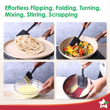 Load image into Gallery viewer, Waterstone Silicon Spatula | Stainless Steel Core | Food Grade Silicone | Unique Angle | Use for Flipping, Turning, Scrapping, Mixing | Non-stick, Flexible, Heat Resistant, Stylish Design