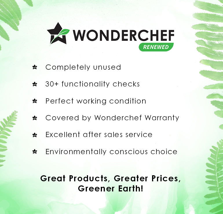 Wonderchef Renewed Automatic Soup Maker | 1.6L | 800W | White and Steel