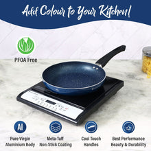 Load image into Gallery viewer, Wonderchef Renewed Galaxy Fry Pan | 24cm | Cool Touch Bakelite Handles | Pure Grade Aluminum | PFOA Free