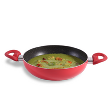 Load image into Gallery viewer, Wonderchef Renewed Milano 24cm Kadhai (without Lid) | Meta Tuff Non-Stick Coating | Pure Grade Aluminum