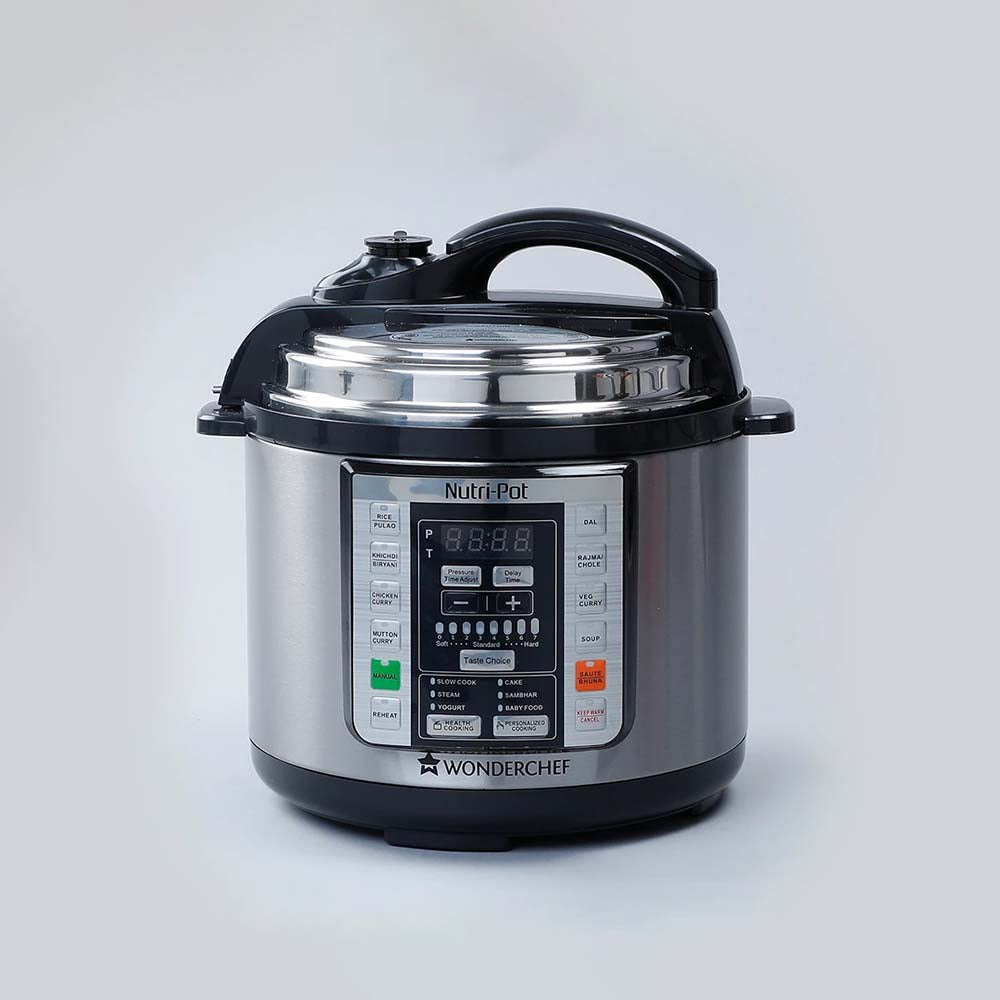 Wonderchef Renewed Nutri-Pot | 3L | Electric Pressure Cooker with 7-in-1 Functions