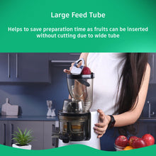 Load image into Gallery viewer, Wonderchef Renewed V6 Cold Press Slow Juicer | Full Fruit | High Juice Yield | Powerful AC Motor | Slow Squeezing Technology | 200W