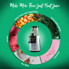 Load image into Gallery viewer, Wonderchef Renewed V6 Cold Press Slow Juicer | Full Fruit | High Juice Yield | Powerful AC Motor | Slow Squeezing Technology | 200W