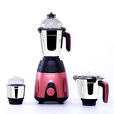 Wonderchef Renewed Vietri Mixer Grinder | 750W | 3 Stainless Steel Jars | Anti-Rust Stainless Steel Blades | Ergonomic Handles