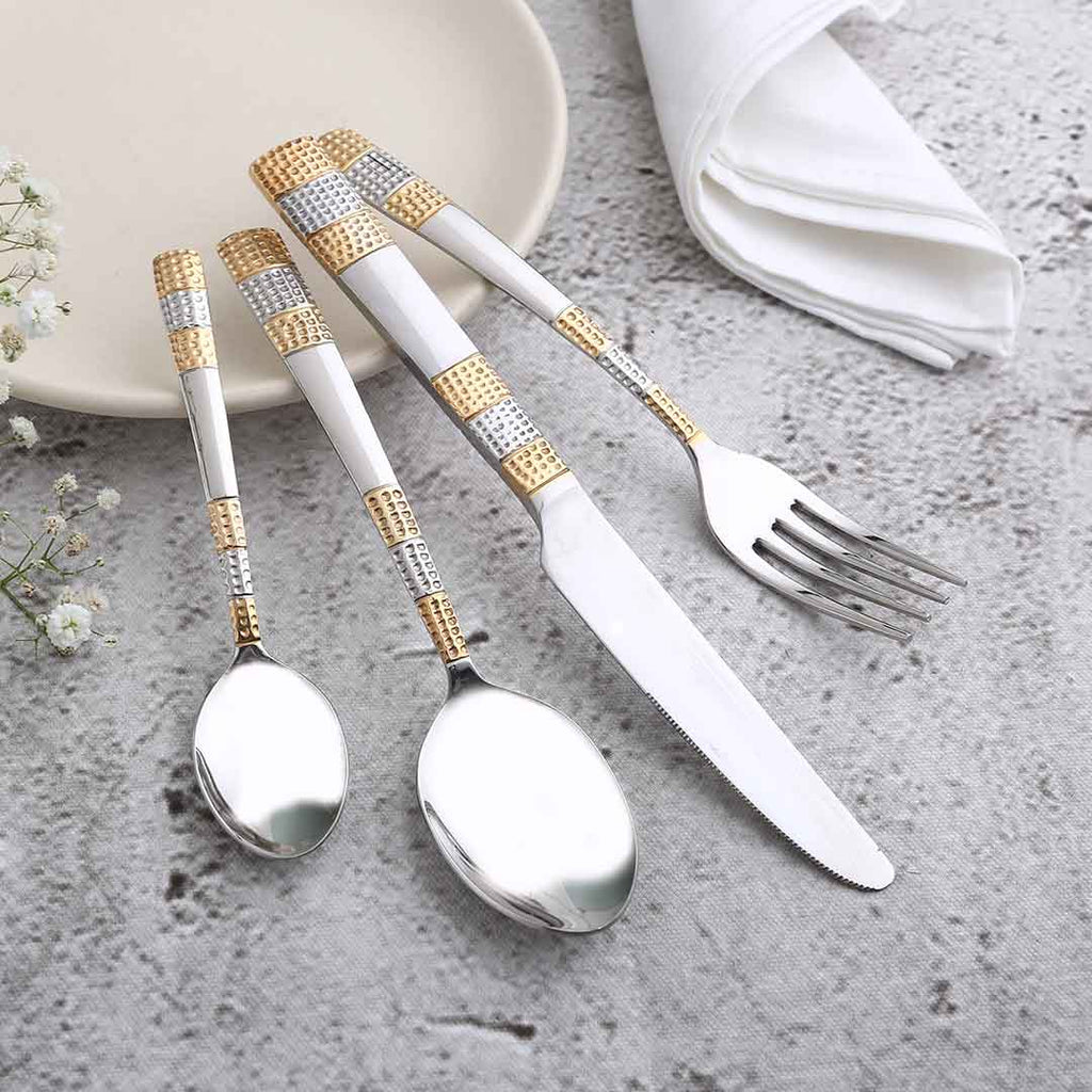 Roma Dinner Fork  - Gold Plated - Set of 6pcs