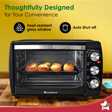 Load image into Gallery viewer, Oven Toaster Griller (OTG) 19 L | Bake, Grill, Roast | Auto-Shut Off | Heat-Resistant Tempered Glass | Customised Time &amp; Temperature Control | Heat Selector | Easy to Clean | 2 Year Warranty 