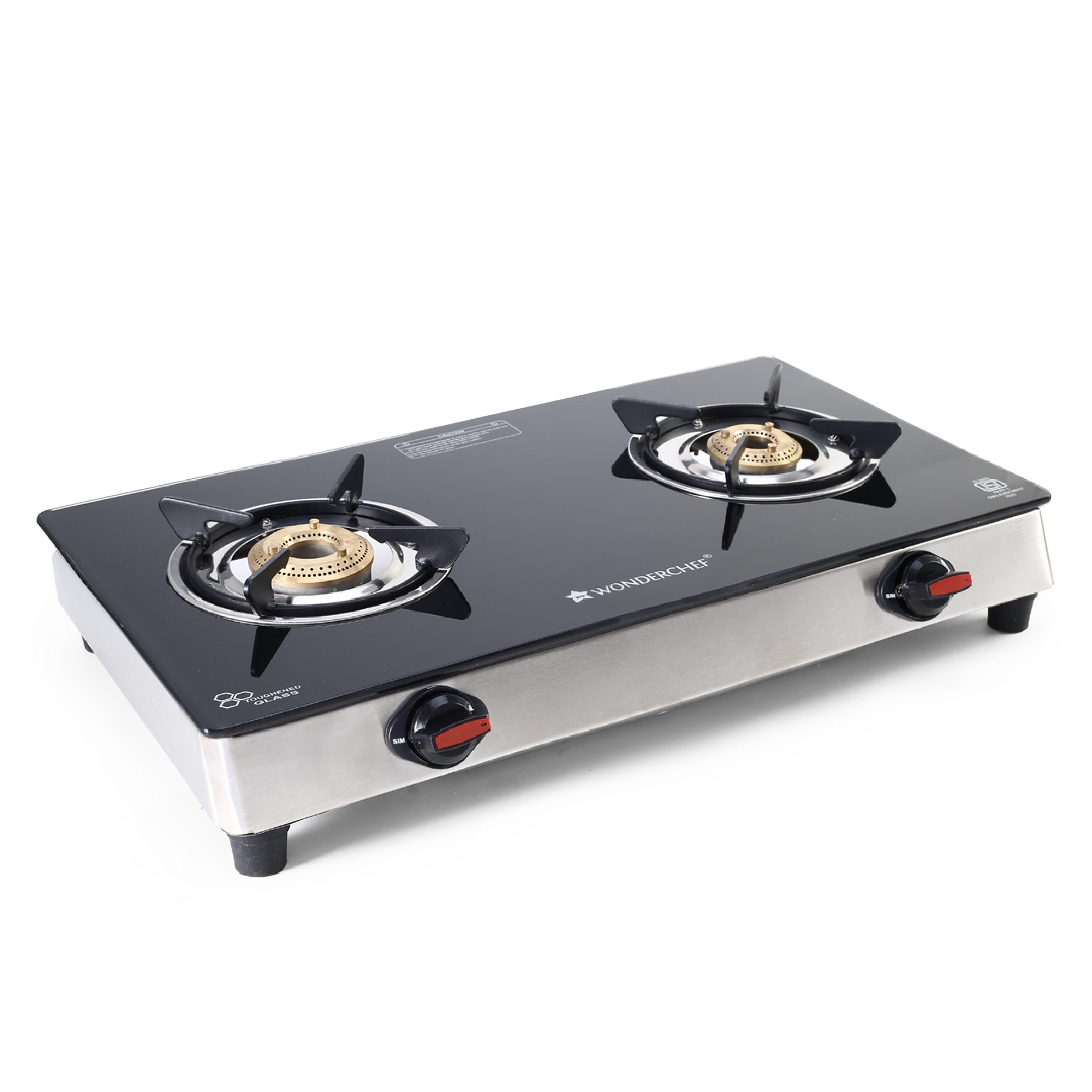 Wonderchef 3 clearance burner gas stove