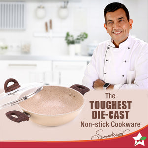 Buy wholesale Executive Chef pot in die-cast aluminum with non-stick  coating 24 cm. Warranty 2 years