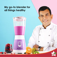 Load image into Gallery viewer, Orchid Personal Blender, 250W Copper Motor, 600ml Transparent Jar, Stainless Steel Blades for Perfect Blending, Hassle Free Blending of Fruits &amp; Vegetable Juices, Protein Shakes, Smoothies