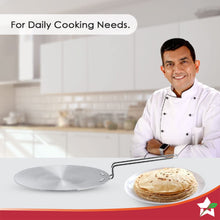 Load image into Gallery viewer, Nigella 3-Ply 26 cm Roti Tawa | Non-Stick Tawa | 4mm Thickness | Induction base | Compatible with all cooktops | Riveted Cool-Touch Handle | 10 Year Warranty