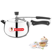 Load image into Gallery viewer, Nigella Triply Stainless Steel Inner Lid Pressure Cooker | 5 Litres | Compatible with Gas Stove, Induction, Ceramic Cooktop | ISI Certified | Uniform Heating | Contour Collection | 5-Year Warranty