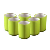 Serving Glass Set Of 6 Pcs - Green