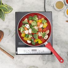 Load image into Gallery viewer, Torino Induction Cooktop with 11 Pre-set Cooking Menus|2000 Watt Induction Cooktop| Eco-friendly IGBT Technology|Crystal Glass Top Surface| LCD Digital Panel | Smart Touch Buttons|Compact &amp; Portable Induction Cooktop| 2 Year Warranty