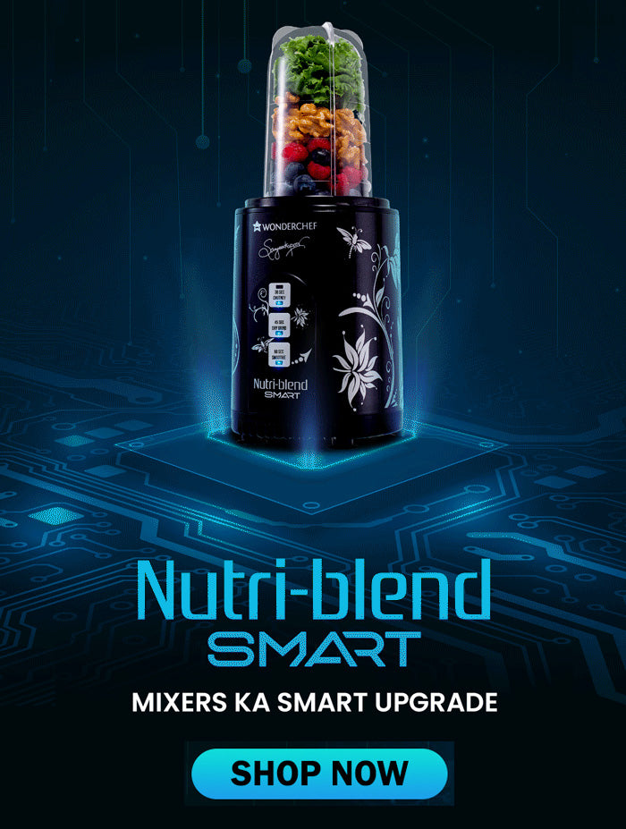 Wonderchef Nutri Blend Smart 500W - India's First Fully Automatic