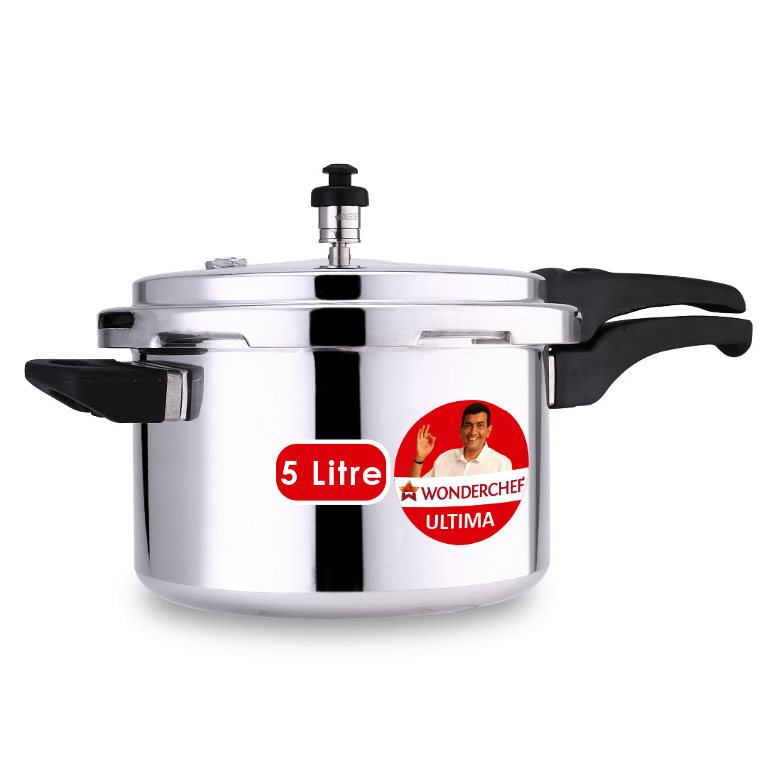 5L Aluminium Pressure Cooker-Induction base