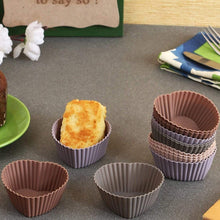 Load image into Gallery viewer, Wonderchef Bakeware Wonderchef Silicone Heart Cupcake Mould