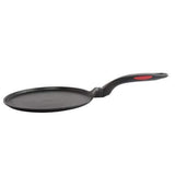 Royale Non-stick Dosa Tawa, induction Bottom, Soft Touch Handle, Die-cast Aluminium- 25cm, 2 Years Warranty, Black