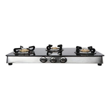 Load image into Gallery viewer, Wonderchef Cookware Wonderchef Zest Glass Cooktop 3 Burner