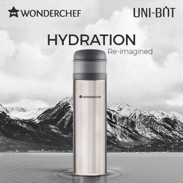 Wonderchef Flasks Wonderchef Uni-Bot 500Ml (Steel)