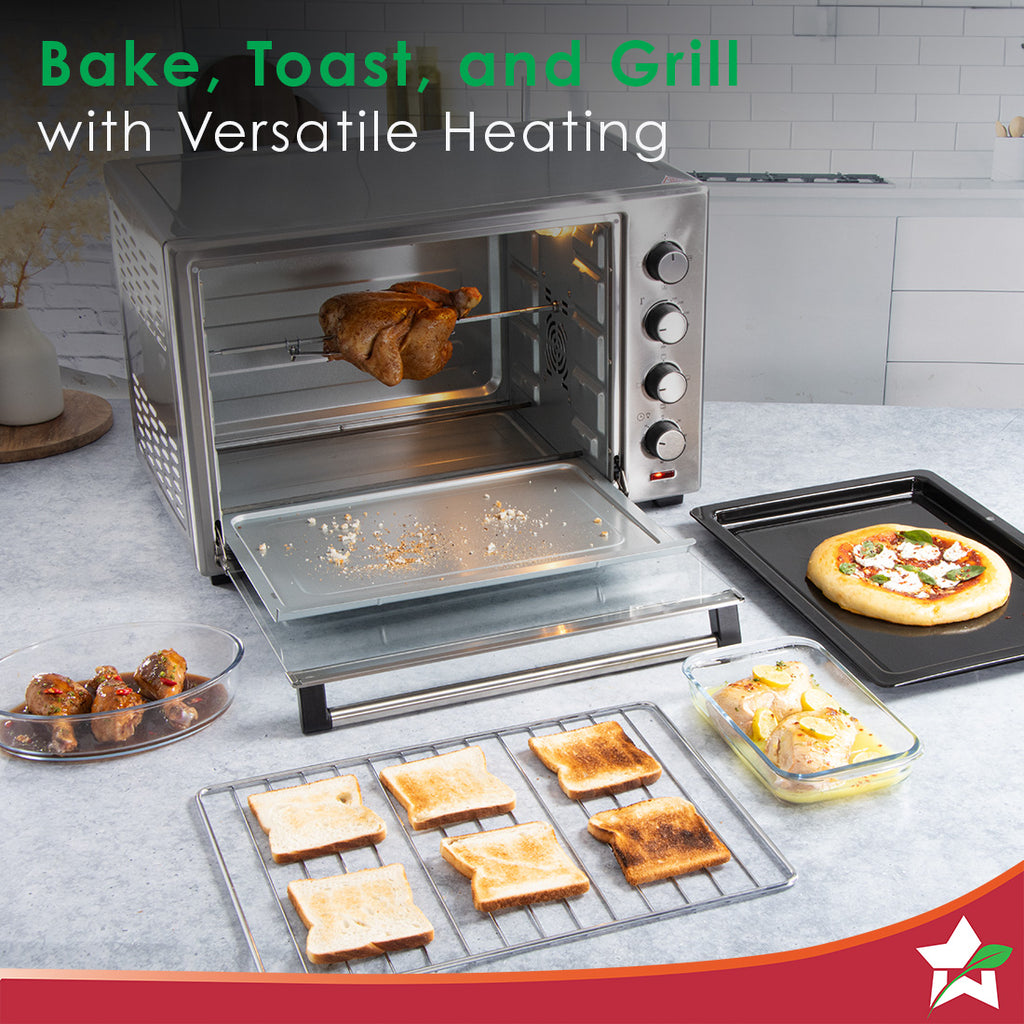 Wonderchef Oven Toaster Griller OTG 48L Steel Kitchen Appliance Online