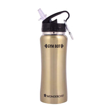 Load image into Gallery viewer, wonderchef-gym-bot-single-wall-bottle_750ml-gold