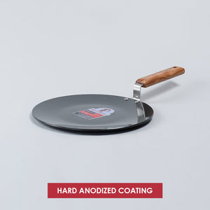 Vinod Hard Anodised Roti Tawa 28 cm (11) - Griddle/Crepe Pan
