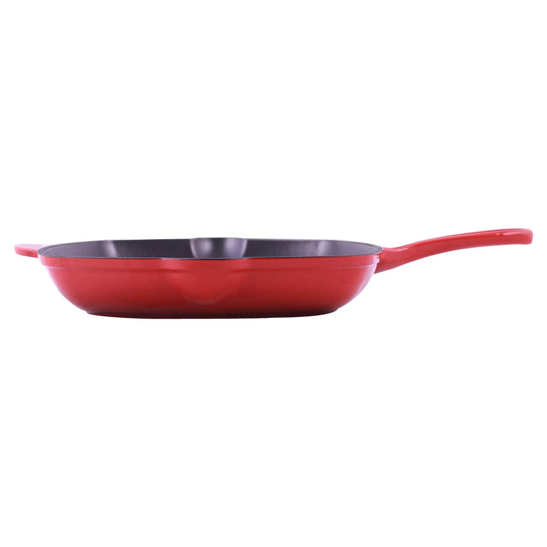 Wonderchef Ferro Cast-Iron 26cm Grill Pan - Red