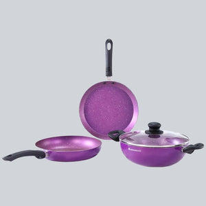 Buy Blueberrys 8 Litre Non-Stick Biriyani Pot With Glass Lid (Ruby