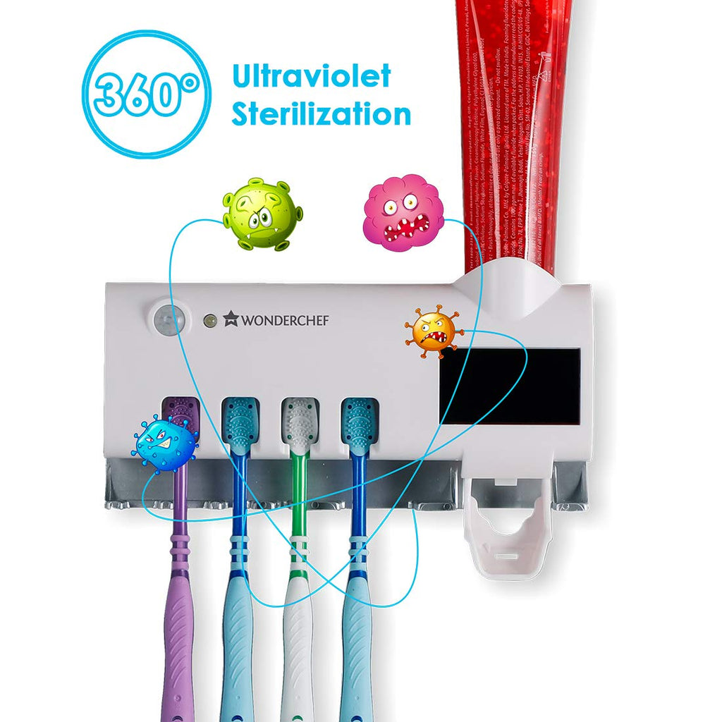 Ultra-Violet Toothbrush Sterilizer