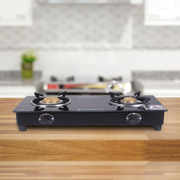 wonderchef ultima 3 burner glass cooktop